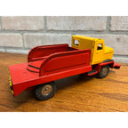 Vintage Japan Modern Toy Two-tone Tow Truck Wrecker Tin Litho Friction - Parts