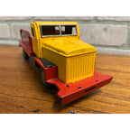 Vintage Japan Modern Toy Two-tone Tow Truck Wrecker Tin Litho Friction - Parts
