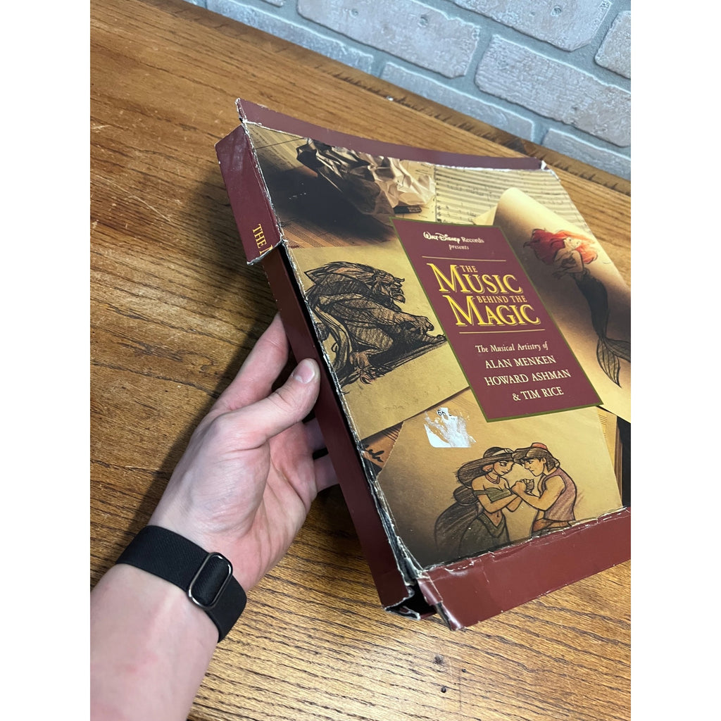 Walt Disney The Music Behind The Magic Menken Ashman & Rice Cassette Box Set