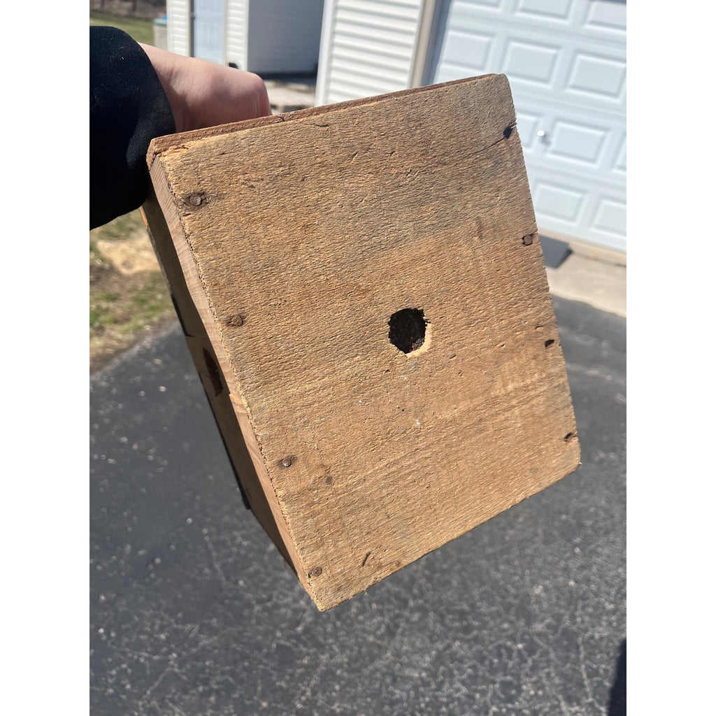 Vintage Wooden Fruit Crate Rio Del Mar Prunes Santa Clara San Francisco Box