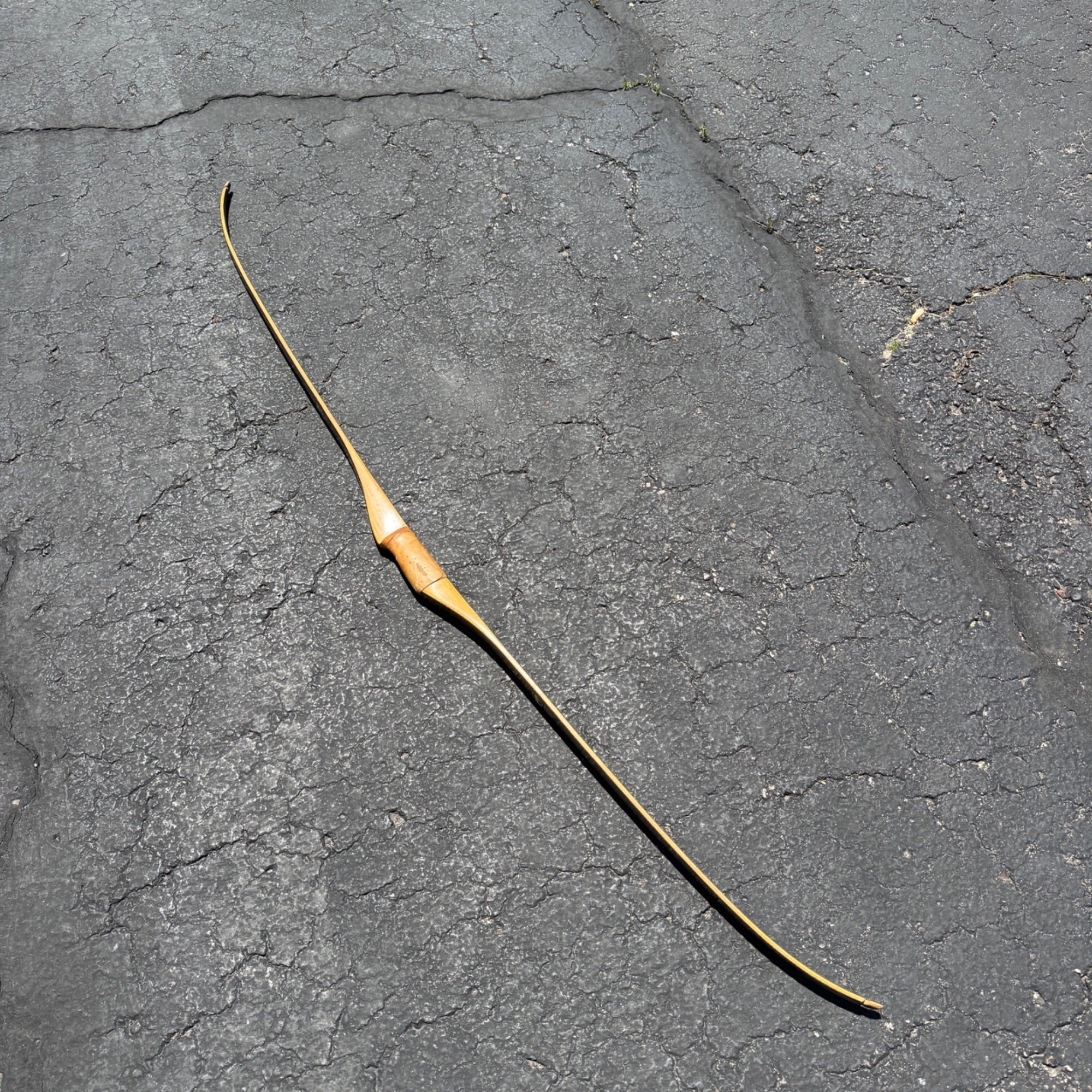 BEAR Glass Powered TP345 archery bow 1953 45# 62” Canada