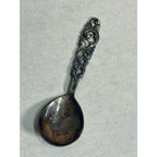 Vintage Norwegian Brodrene Mylius 830 Silver 4" Tea Caddy Spoon - 13.33 Grams