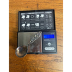 Vintage Norwegian Brodrene Mylius 830 Silver 4" Tea Caddy Spoon - 13.33 Grams
