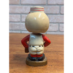 Vintage 1960s Cincinnati Reds Mascot Bobblehead Nodder Gold Base Series