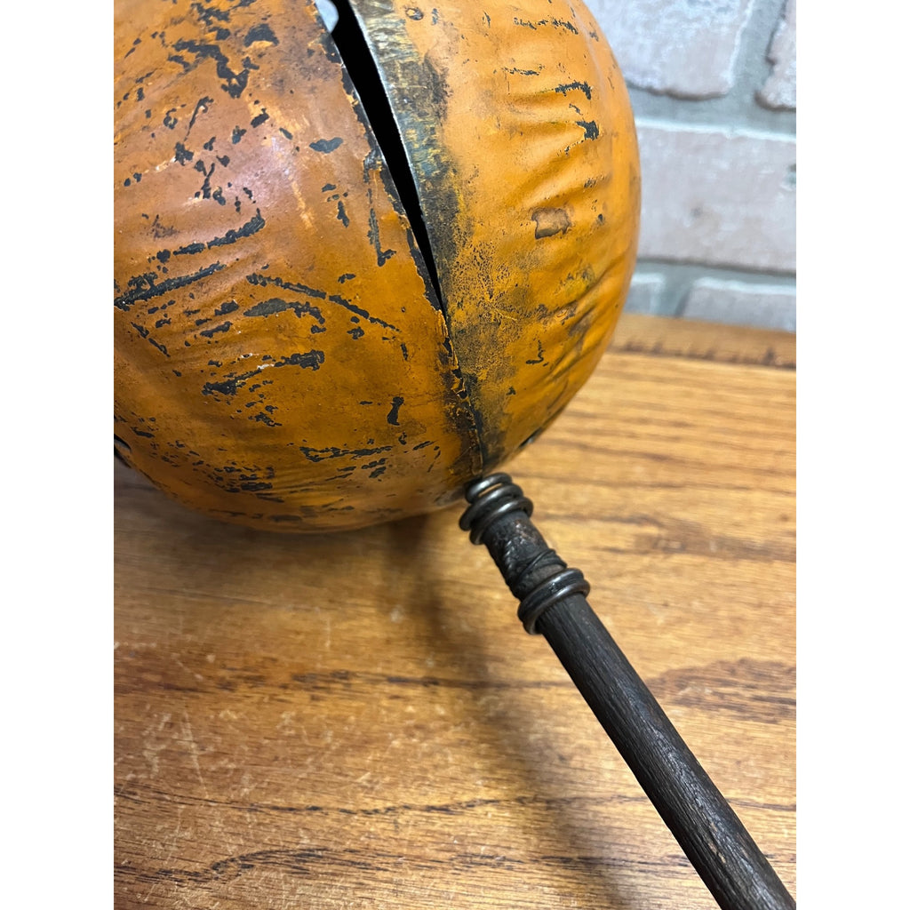RARE Original 1900s Halloween Jack o' Lantern JOL Toledo Parade Torch Antique