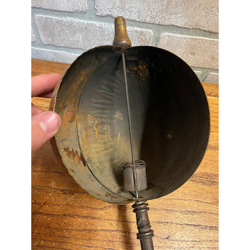 RARE Original 1900s Halloween Jack o' Lantern JOL Toledo Parade Torch Antique