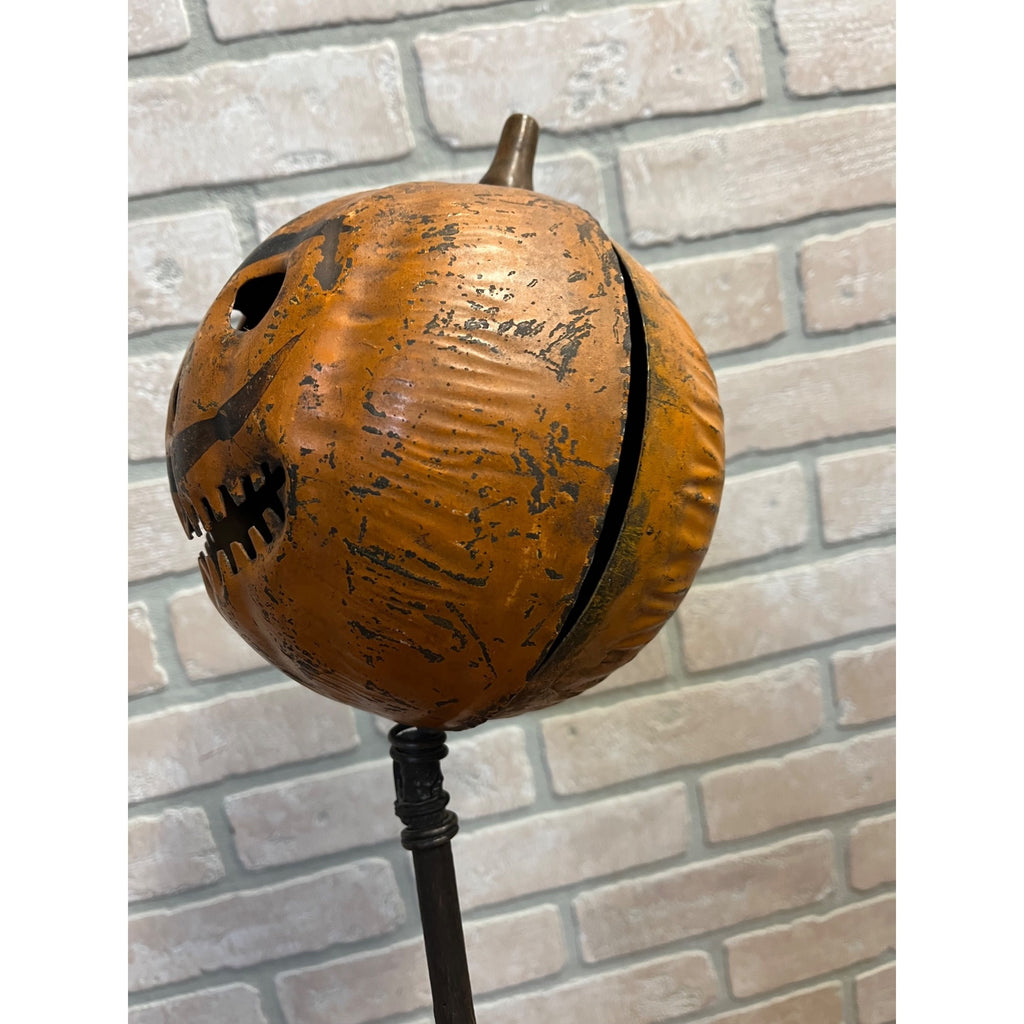 RARE Original 1900s Halloween Jack o' Lantern JOL Toledo Parade Torch Antique