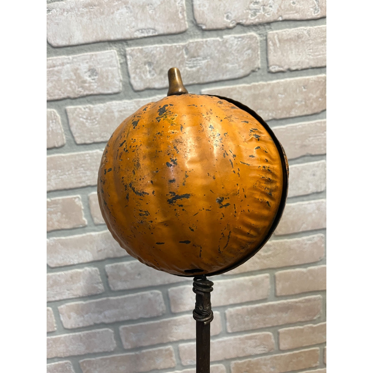 RARE Original 1900s Halloween Jack o' Lantern JOL Toledo Parade Torch Antique