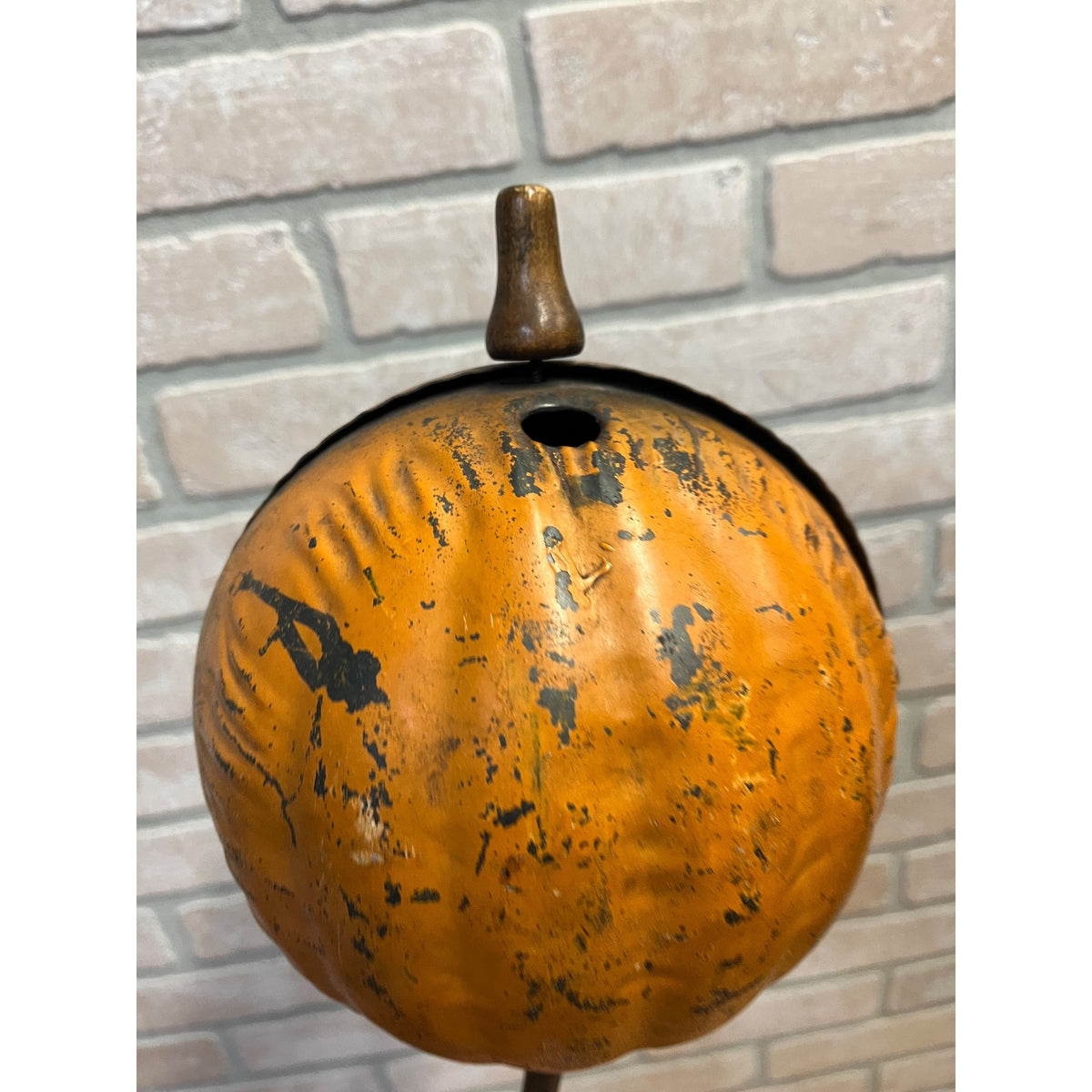 RARE Original 1900s Halloween Jack o' Lantern JOL Toledo Parade Torch Antique