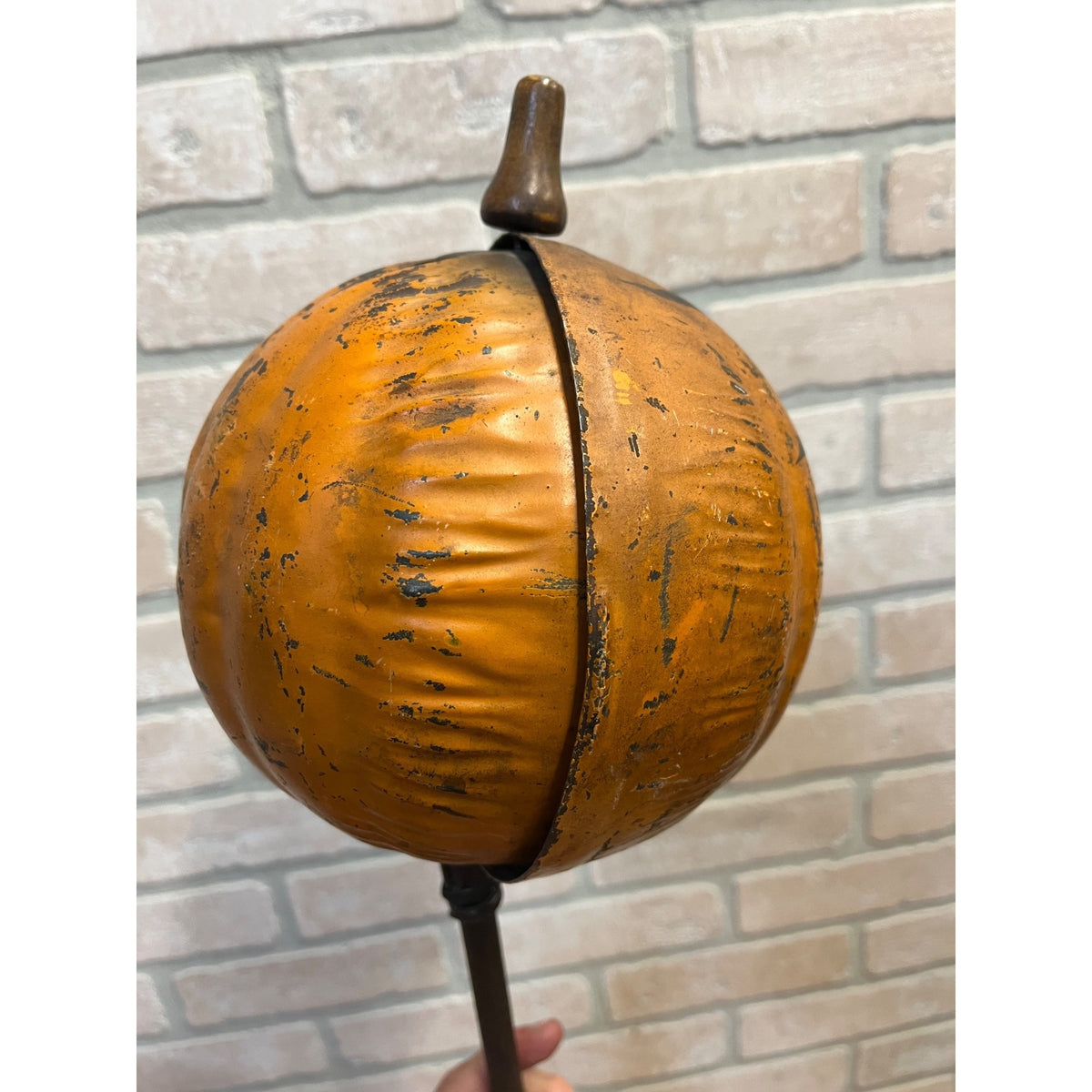 RARE Original 1900s Halloween Jack o' Lantern JOL Toledo Parade Torch Antique
