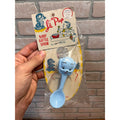 Vintage 1960s Baby Boy Plastic Rattle Crib Toy Lil Pup Dog Sanitoy NEW SEALED