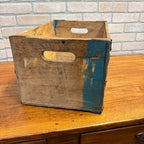 Vintage Wooden Pabst 24 Count (12-Oz) Bottle Crate With Handles and Metal Edge Strapping Milwaukee, WI