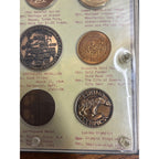 Huge Lot Alaska Centennial Trade Commemorative Tokens Coins Alaskan Gold Rush Olympics