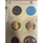 Huge Lot Alaska Centennial Trade Commemorative Tokens Coins Alaskan Gold Rush Olympics