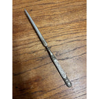 Antique Advertising Letter Opener Prudential Life Insurance Ornate Steel Metal