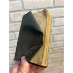 ODD FELLOWS Pocket Companion Guide 1869 Leather Cover Book