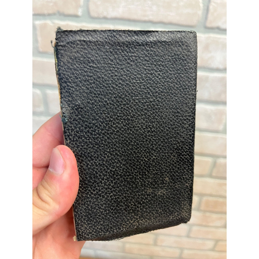 ODD FELLOWS Pocket Companion Guide 1869 Leather Cover Book