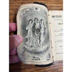 ODD FELLOWS Pocket Companion Guide 1869 Leather Cover Book