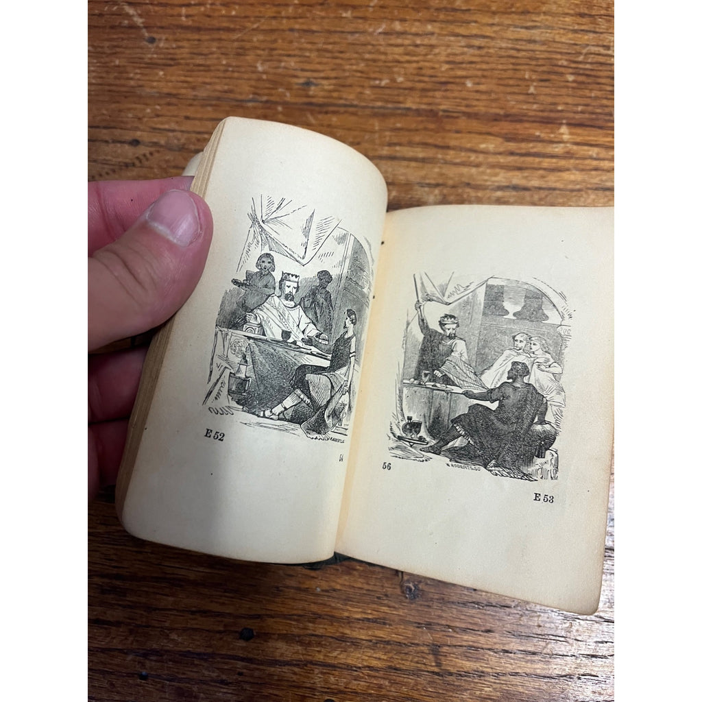 ODD FELLOWS Pocket Companion Guide 1869 Leather Cover Book