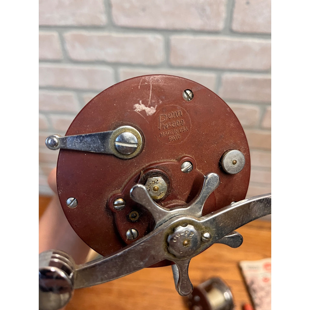 Penn Peer No. 309 Level Wind Fishing Reel Saltwater Freshwater - Pair Lot (2)