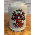 Vintage Heavy Becks Bier Beer Stein Stoneware Mug Cup German - 0.5 Liter Gerz