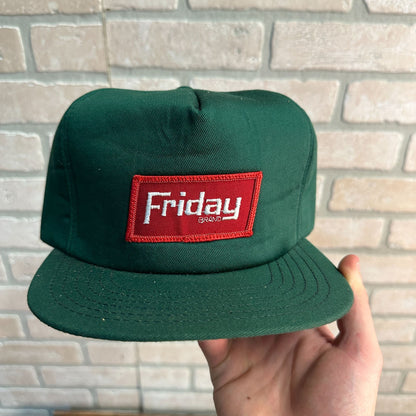 GREEN FRIDAY CANNING CANNED GOODS FARMING RETRO SNAPBACK HAT USA MADE