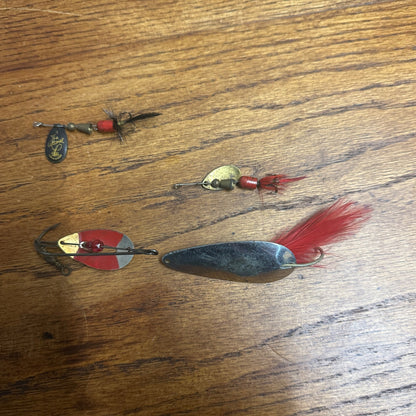 Lot Spinners June Bug Tony Accetta Weed Dodger The Colonel
