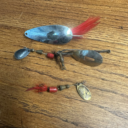 Lot Spinners June Bug Tony Accetta Weed Dodger The Colonel