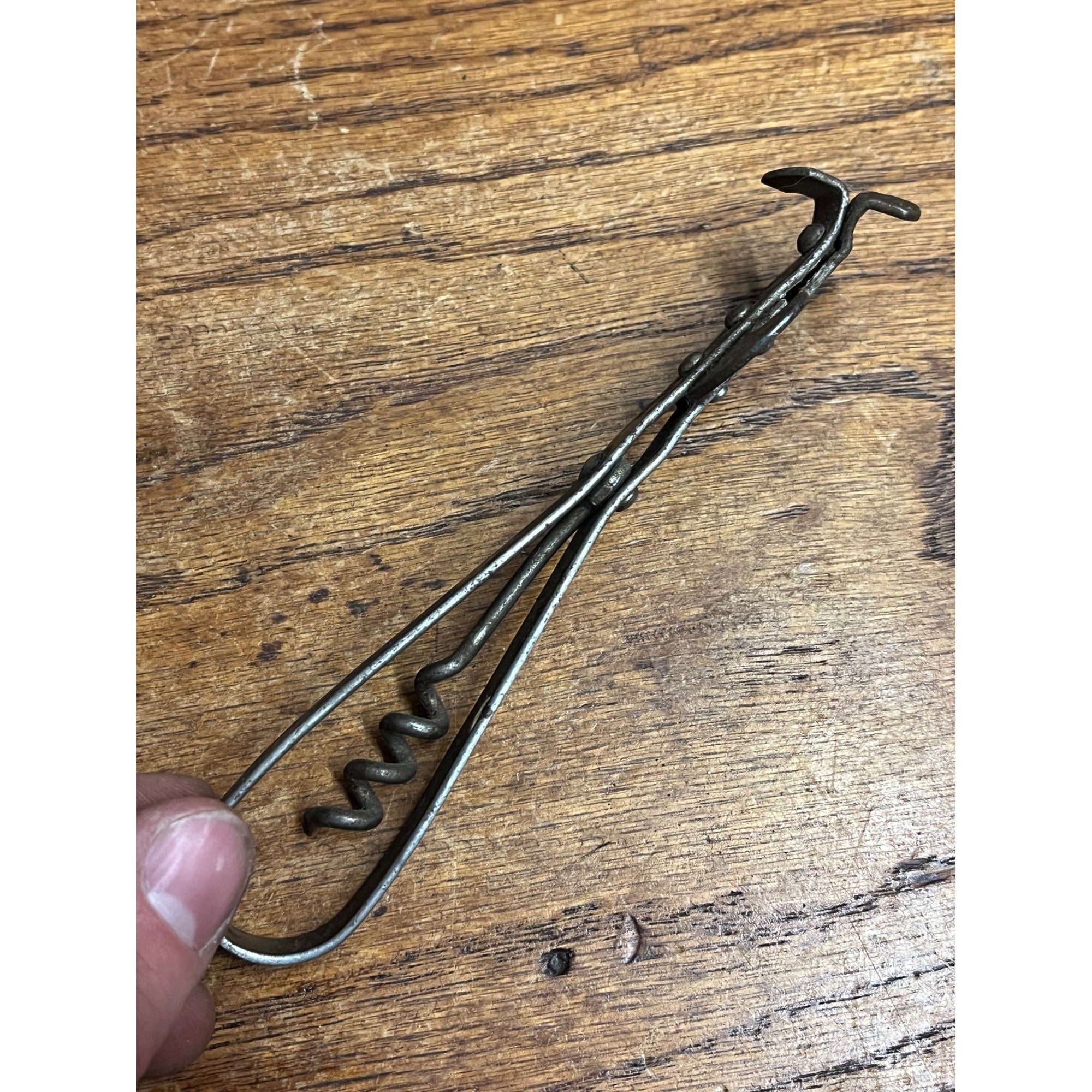 Vintage 1900s "The Yankee" Liquor Bottle Opener Corkscrew Adverising