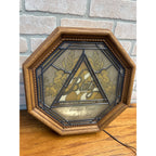 Vintage 1978 Blatz Beer Lighted Bar Sign 16x16 Light Beer Mancave Sign RARE