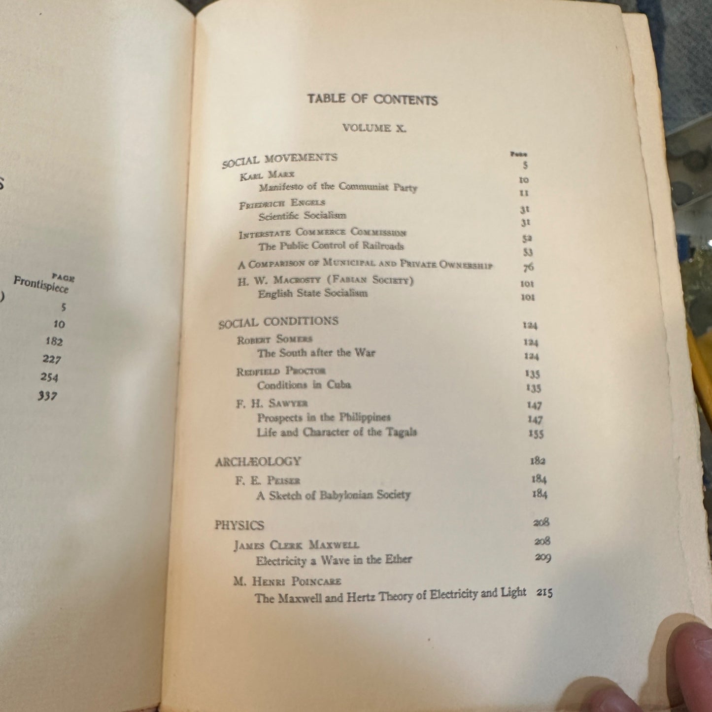 10 Vols Ideas That Influenced Civilization Karl Marx 1902 Oliver Thatcher Books