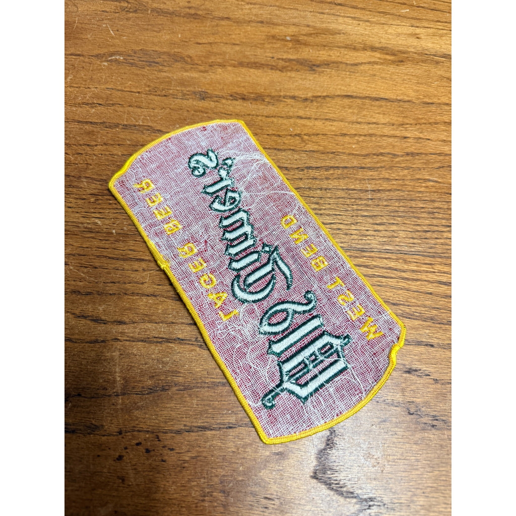 Vintage West Bend Lithia Brewing Co. Beer Truck Driver's Jacket Patch JUMBO