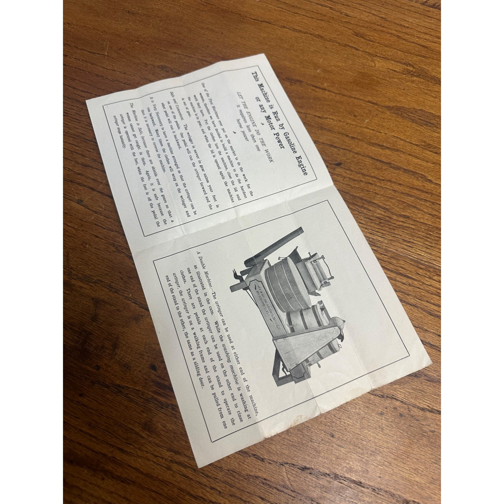 Meadows Manufacturing Co. Illinois Power Washer Washing Machine Advertisement