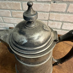 ANTIQUE WILCOX SILVER PLATE PORCELAIN LINED CARAFE WATER COFFEE PITCHER VICTORIAN
