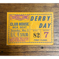 Original 1959 Churchill Downs Kentucky Derby Clubhouse Box Seat Ticket Vintage