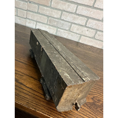 Antique Original 1800s Ives Cast Iron Union Line Railroad Train Box Car