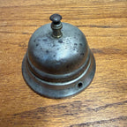 Vintage Hotel Call Bell Desk Service Bell Works Silver-Tone Rings