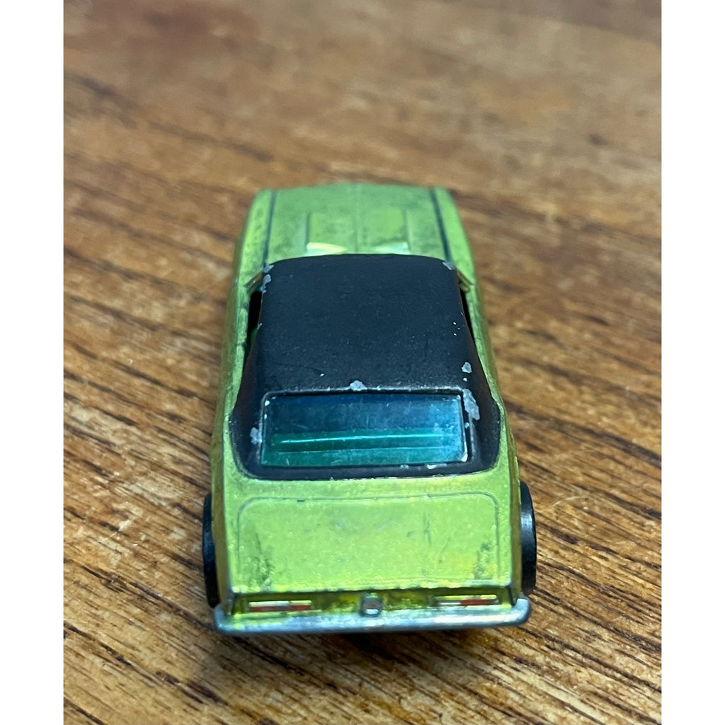 Vintage Hot Wheels Redlines 1967 Custom Camaro Antifreeze Balck Roof HK - Clean