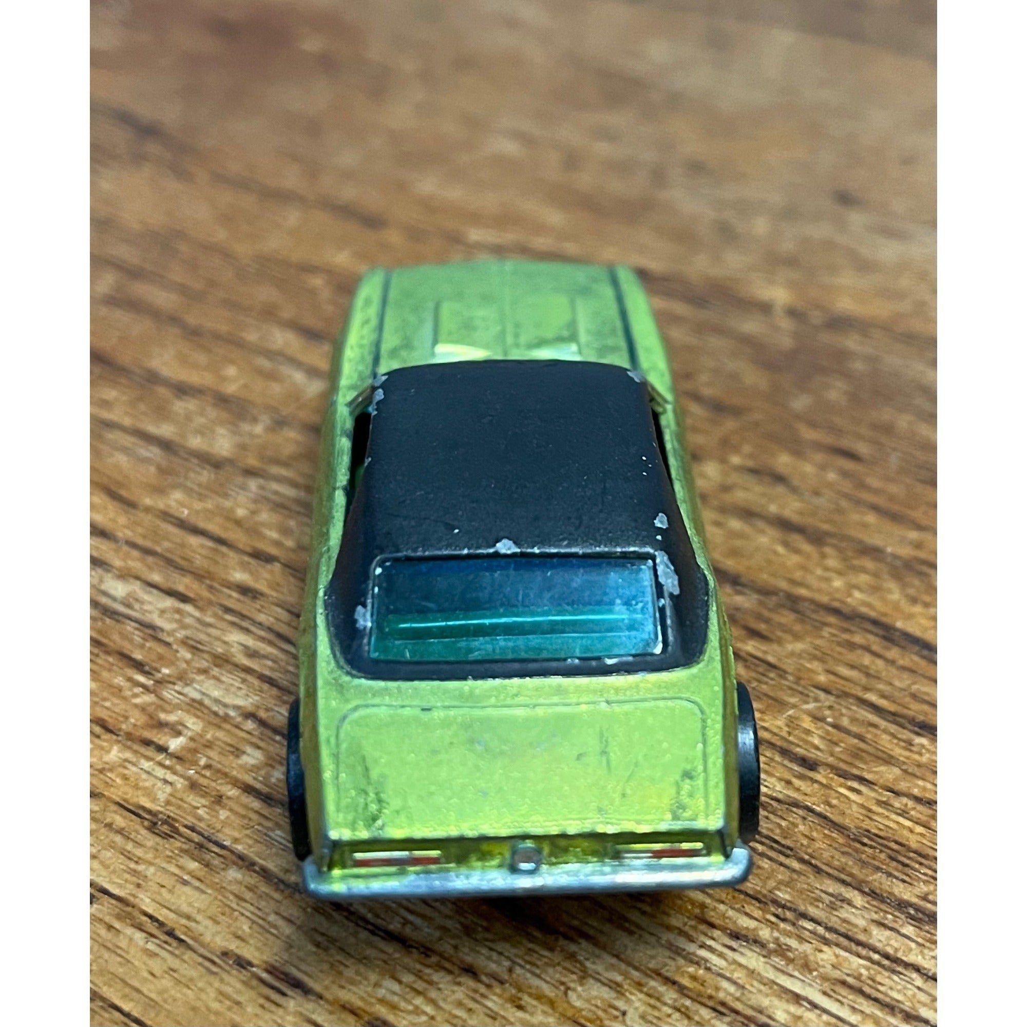 Vintage Hot Wheels Redlines 1967 Custom Camaro Antifreeze Balck Roof HK - Clean