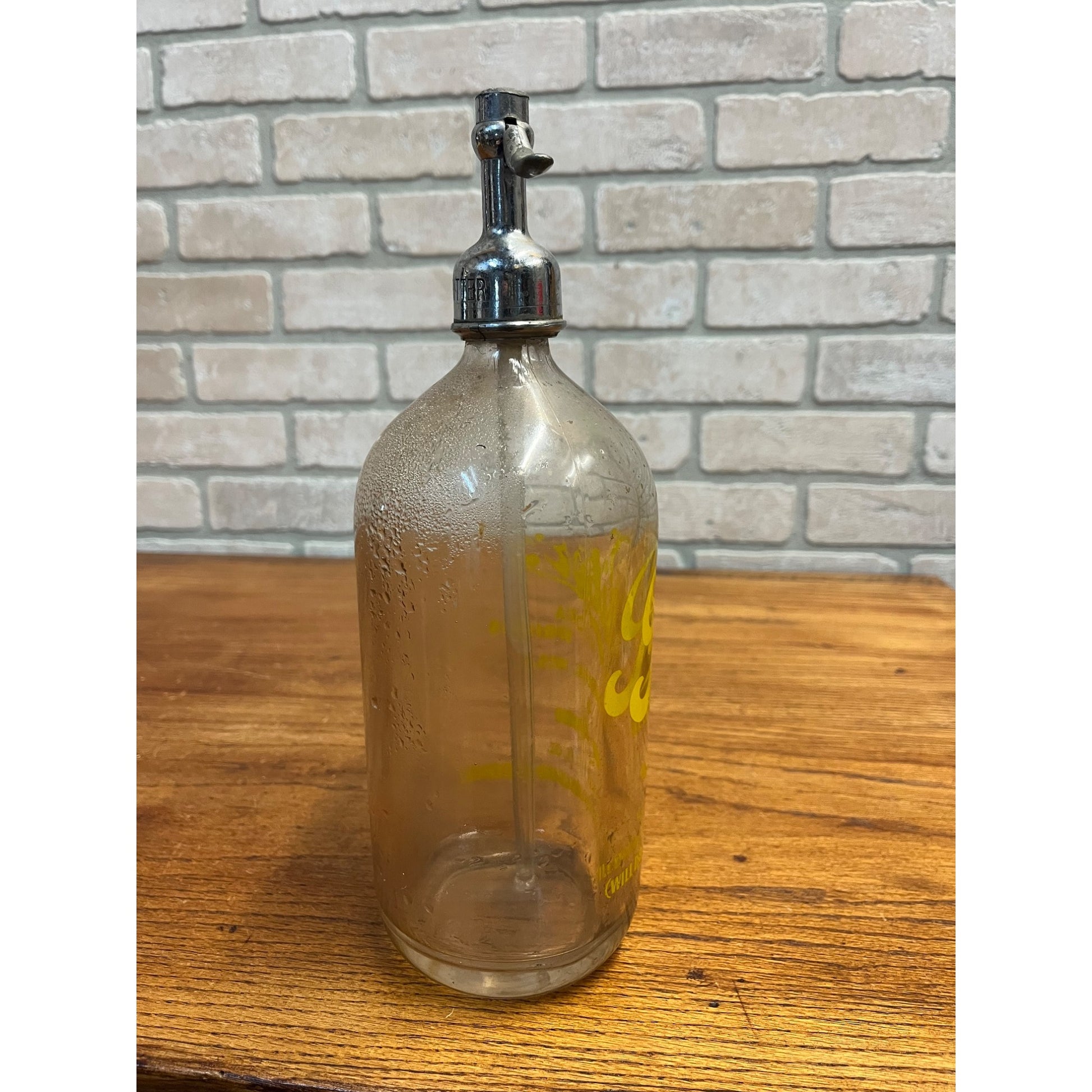 Vintage Ritter's Victoria Springs Cedarburg Wisconsin Seltzer Bottle Wis WI