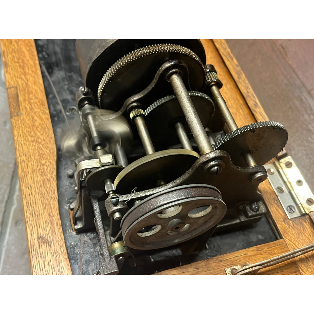Antique Edison Home Cylinder Phonograph w/ Horn Model B Reproducer - Repair