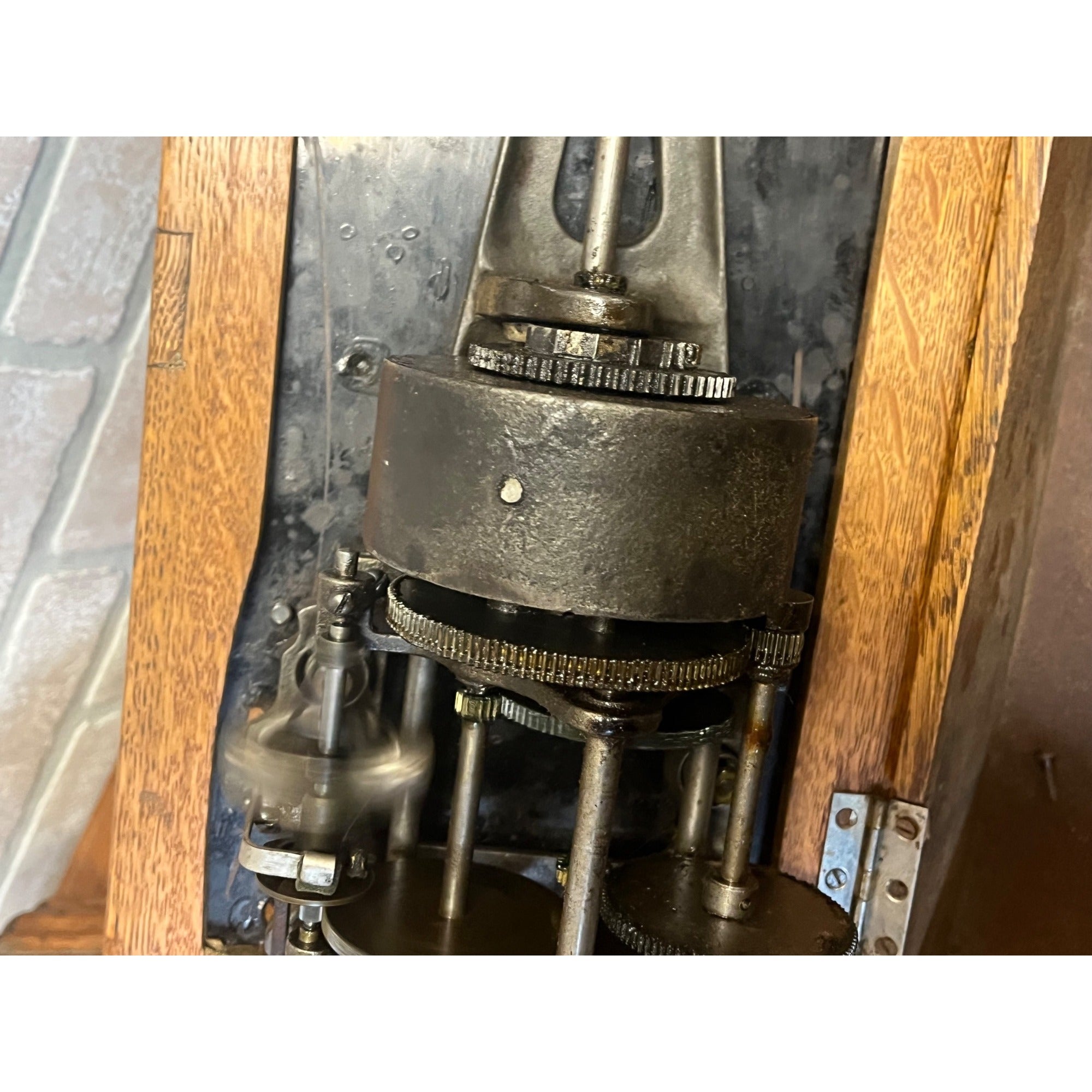 Antique Edison Home Cylinder Phonograph w/ Horn Model B Reproducer - Repair