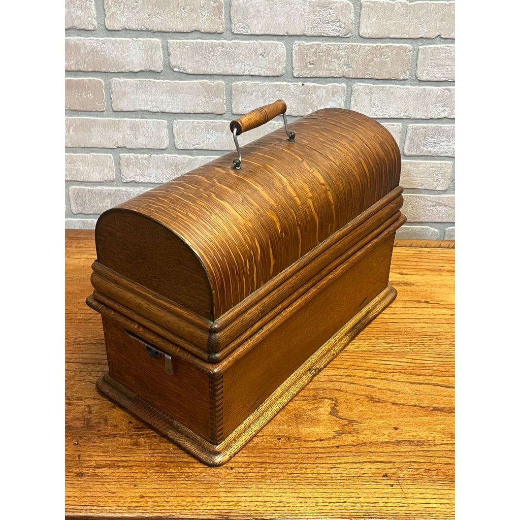 Antique Edison Home Cylinder Phonograph w/ Horn Model B Reproducer - Repair