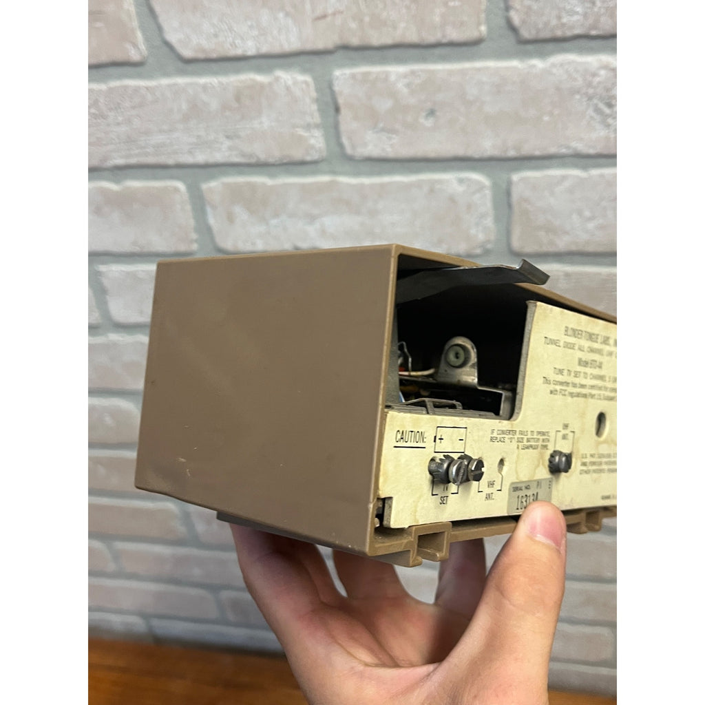 Blonder-Tongue Ultraverter BTD-44 UHF Converter – Tunnel Diode – Estate Find