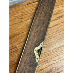 Antique Stratton Brothers No.1 Mahogany & Brass 28" Carpenter Level