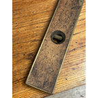 Antique Stratton Brothers No.1 Mahogany & Brass 28" Carpenter Level