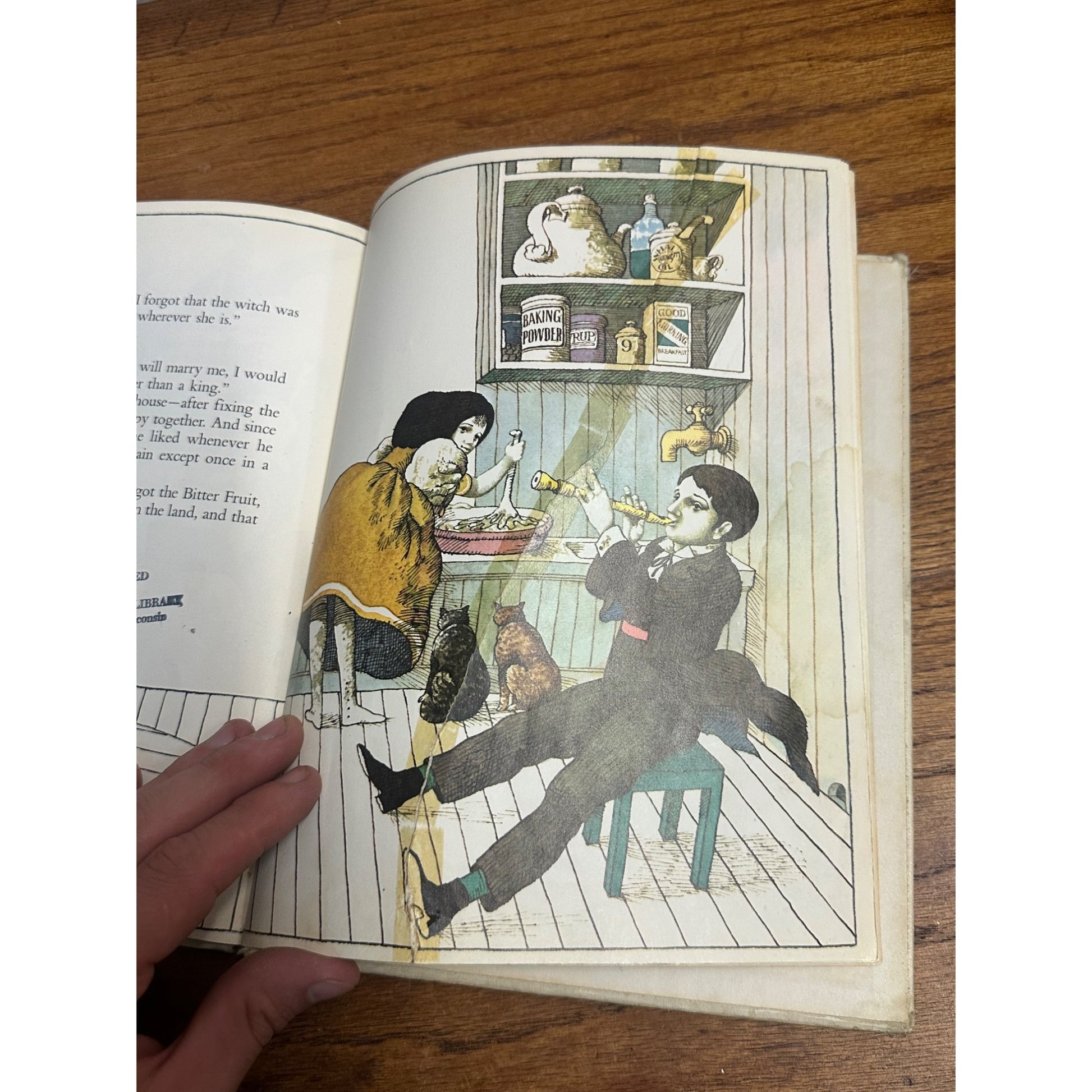 Forgetful Fred by Jay Williams (1974) Children's Book Halloween Witch HC