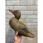 Vintage Original 1940s PADCO Smooth Supreme Mallard Wood Duck Decoy Pascagoula