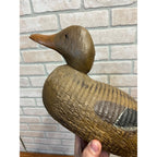 Vintage Original 1940s PADCO Smooth Supreme Mallard Wood Duck Decoy Pascagoula