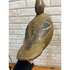 Vintage Original 1940s PADCO Smooth Supreme Mallard Wood Duck Decoy Pascagoula